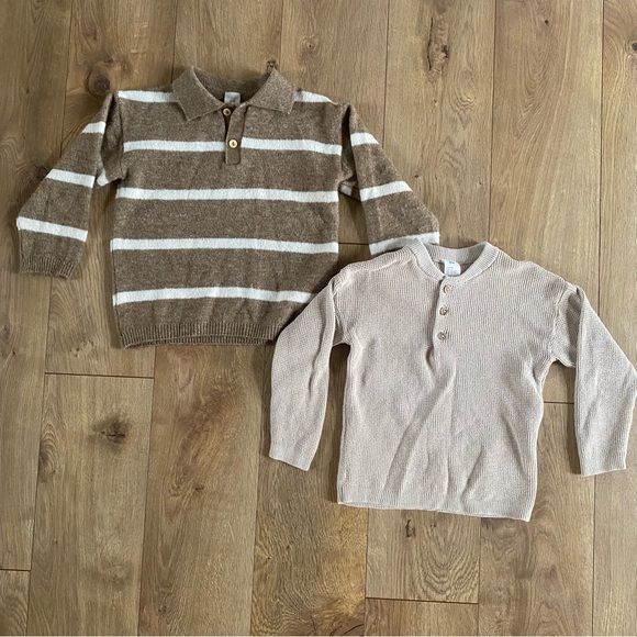 Toddler Boys H&M Tops Sweater Dress Shirts Size 2T - Picture 1 of 7